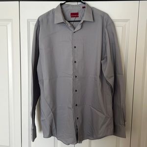 Alfani Fitted Performance Dress Shirt.